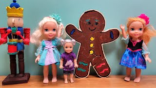 Preparations for Christmas ! Elsa & Anna toddlers - fun activities