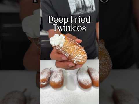 HOW TO DEEP FRY TWINKIES EASY RECIPE #Shorts