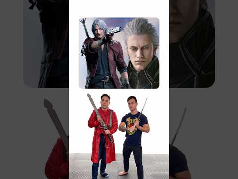 Dante vs Vergil | Weapon Breakdown #shorts