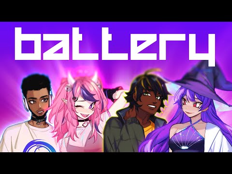 Battery (Lyric Video) - Ironmouse x Shirobeats x Oricadia x DJ DAX