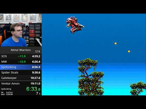 [SNES] Metal Warriors Speedrun - 18:54