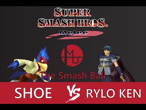 The Smash Ball: Melee Singles - Shoe (Falco) vs. Rylo Ken (Marth)