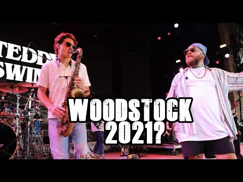 Playing at the Original Woodstock Site with Teddy Swims