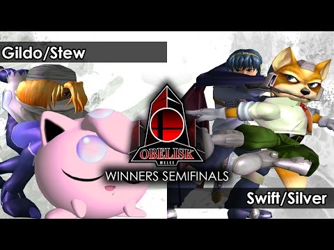 Melee: Gildo/Stew V Swift/Silver - Obelisk 47 Tournament SSBM