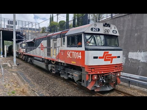 19/02/26 SCT Logistics Intermodal 4MB9 passing Pennant Hills 