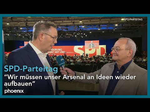 Alexander Schweitzer (Ministerpräsident Rheinland-Pfalz) zum SPD-Parteitag | 29.06.2025