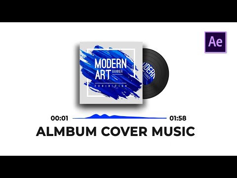 Album cover animation After Effects
