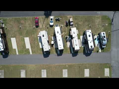 VIP La Feria RV Park - Lot Layout - Drone Footage - Beautiful RVs