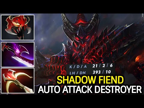 Shadow Fiend Right Click Build – Pure Monster Carry No Mercy Dota 2