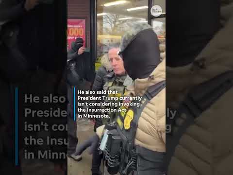 JD Vance defends ICE in Minneapolis, says Insurrection Act isn't needed