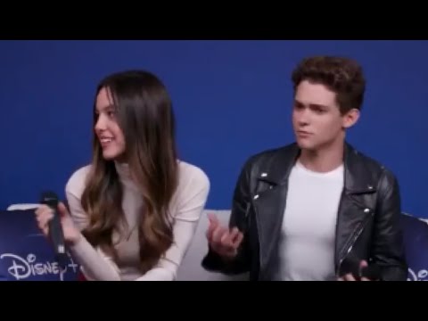 joshua bassett and olivia rodrigo being a divorced couple for a minute 54