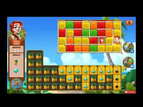 Lost Island Blast Adventure Level 1395 NO BOOSTERS - A S GAMING ✔