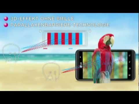 So funktioniert die Parallaxenbarriere des LG P920 OPTIMUS 3D