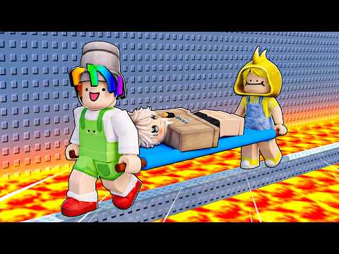 DUNDUN & LEMON SAKIT! DAN HARUS LEWATI RINTANGAN UNTUK KE RUMAH SAKIT ROBLOX!