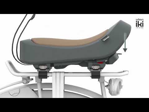 Urban Iki Bike seat and mount. - Image 2