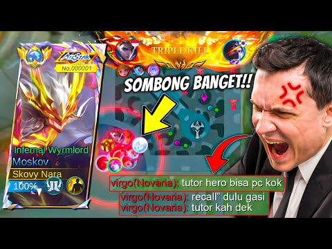 Global Moskov Ketemu Musuh Sombong !! Recall" Depan Base & Bacot! Gini Cara Comeback Nya!! ~ MLBB