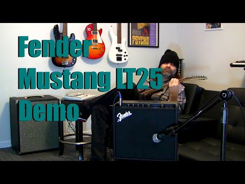 Fender Mustang LT25 Demo including all 30 presets