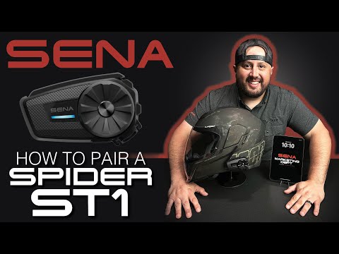 Sena Spider ST1| Phone Pairing | Motorcycle Mesh Comms