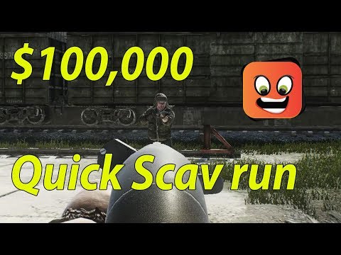 Escape From Tarkov: 100,000k Quick Scav Run
