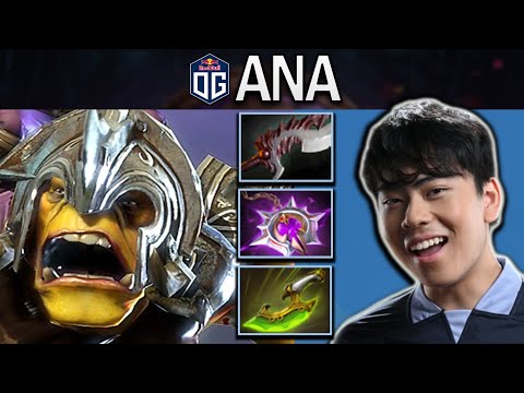 OG.ANA SMURF ALCHEMIST - CRAZY FARM WITH 23 KILLS - DOTA 2 GAMEPLAY