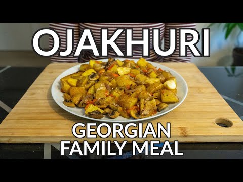 Mushroom Ojakhuri Recipe: Georgian Family Meal