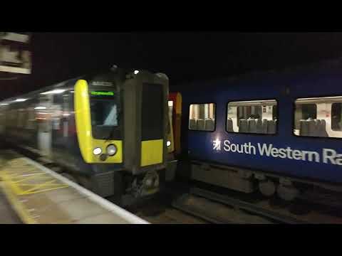 Here is the new livery class 444 in Woking