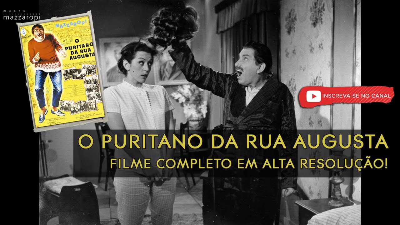 Mazzaropi - O Puritano da Rua Augusta - Filme Completo - Filme de Comédia | Museu Mazzaropi
