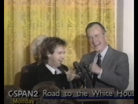 George Bush to Dana Carvey: "The fact that we can laugh at each other is a very fundamental thing."