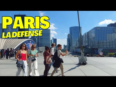 Paris, France 🇲🇫 : Exploring La Défense - The Futuristic Heart of Paris