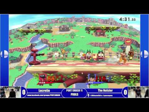 PORT SMASH 11 - Pools - Lucretio (R.O.B.) Vs The Nolster (Ryu)