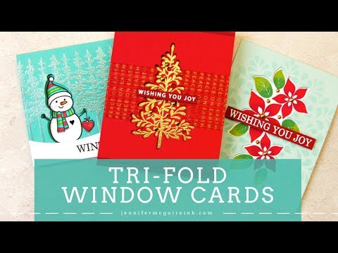 Tri-Fold Window Card Designs