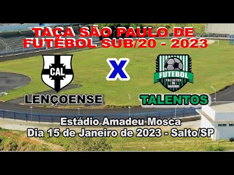 Lençoense x Talentos (9ª Taça São Paulo de Futebol Sub-20 2023)