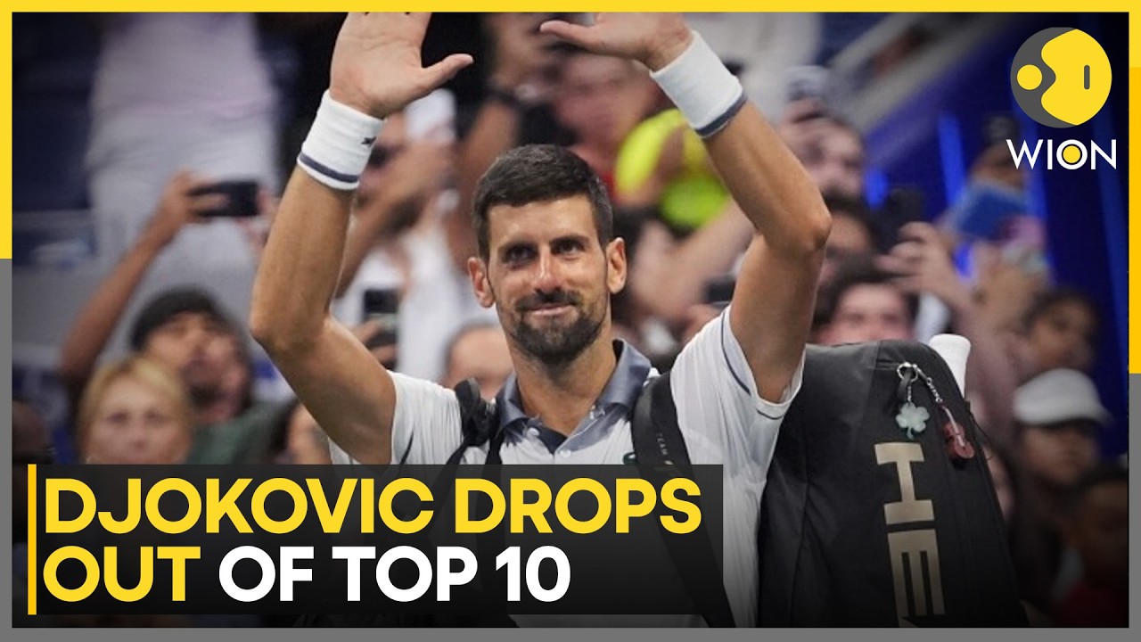 Novak Djokovic Drops Out of Top 10, End of an Era in Tennis | WION News