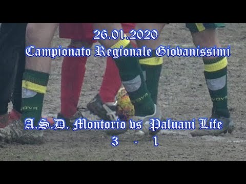 GIOVANISSIMI REGIONALI 2005 – A.S.D. MONTORIO VS PALUANI LIFE – 26.01.2020