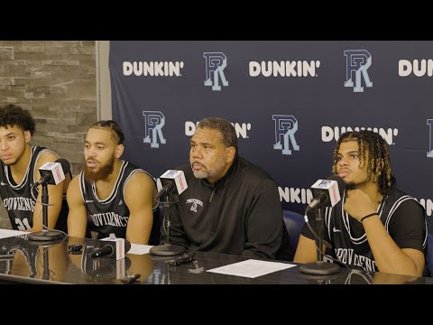 12.3.22 Providence at Rhode Island MBB Postgame Press Conference