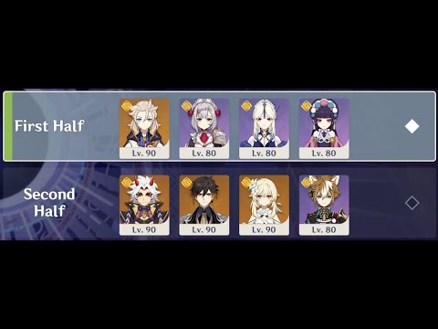 3.1 Spiral Abyss, Geo Supremacy 🪨- (Floor 12, 9★)