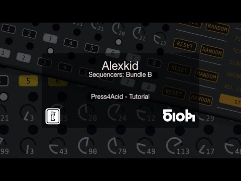 Press4Acid Sequencer - DEMO - MaxforLive Device for Ableton Live 10 by Alexkid