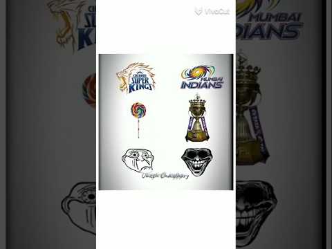 Chennai super kings vs Mumbai Indians in the field of wins trophies by both teams of all type in IPL