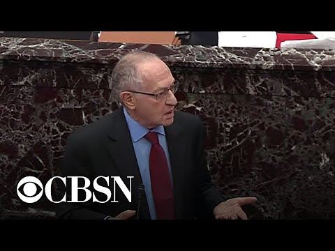 Dershowitz argues Trump can't be impeached for quid pro quo to win reelection
