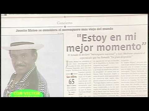 Joseito Mateo y Ramón Font Bernard sobre la cultura y el merengue en la Era de Trujillo. (2/2)