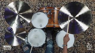Video thumbnail for Meinl 18" Byzance Traditional Extra Thin Hammered Crash Cymbal - 1406g (B18ETHC-1032423M) by Memphis Drum Shop