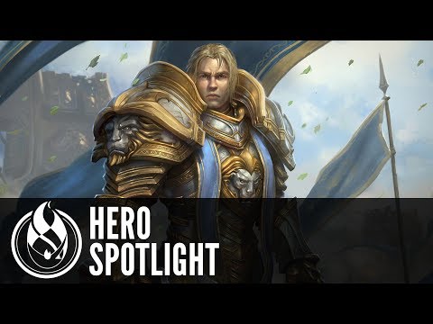 Anduin Spotlight - Heroes of the Storm New Hero
