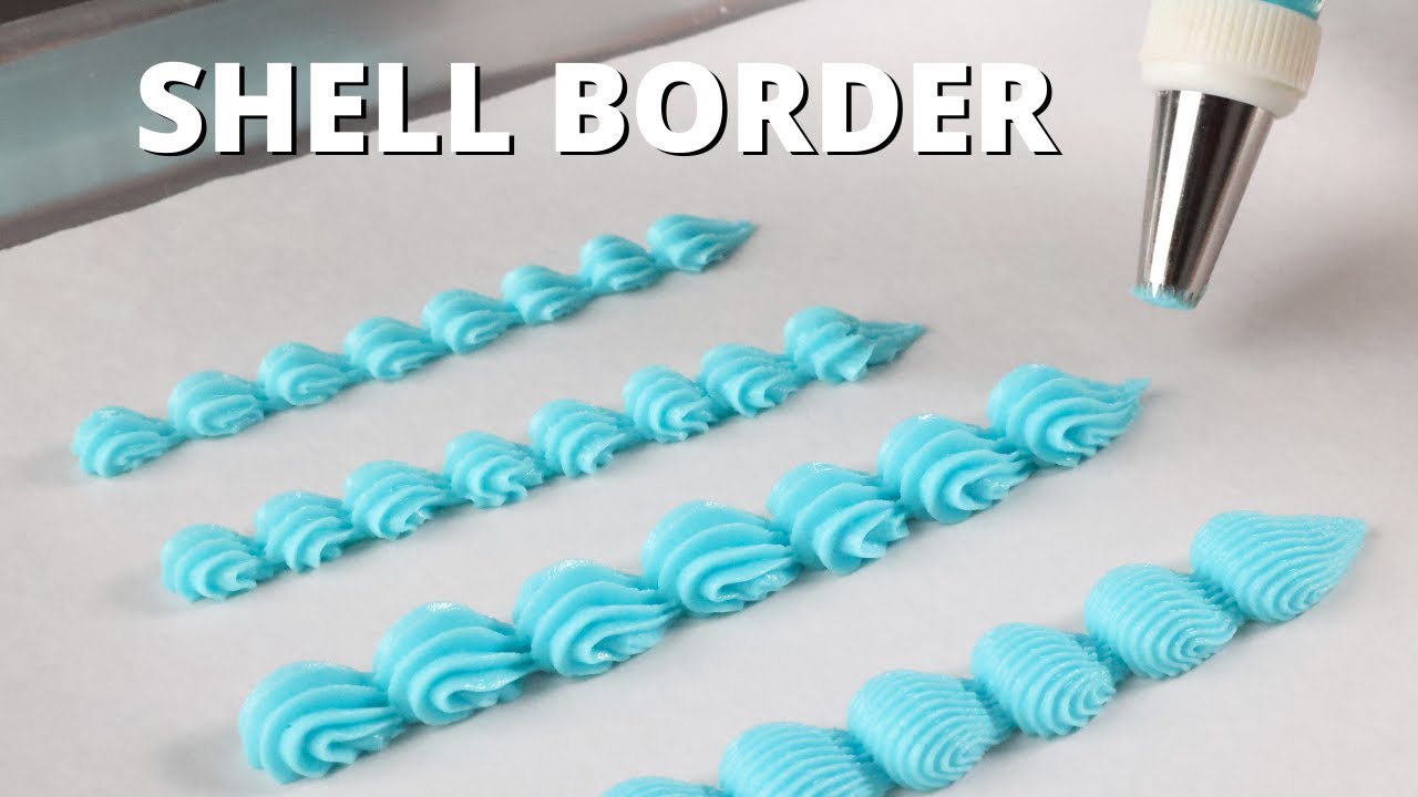 Piping a Perfect Shell Border | A Complete Guide