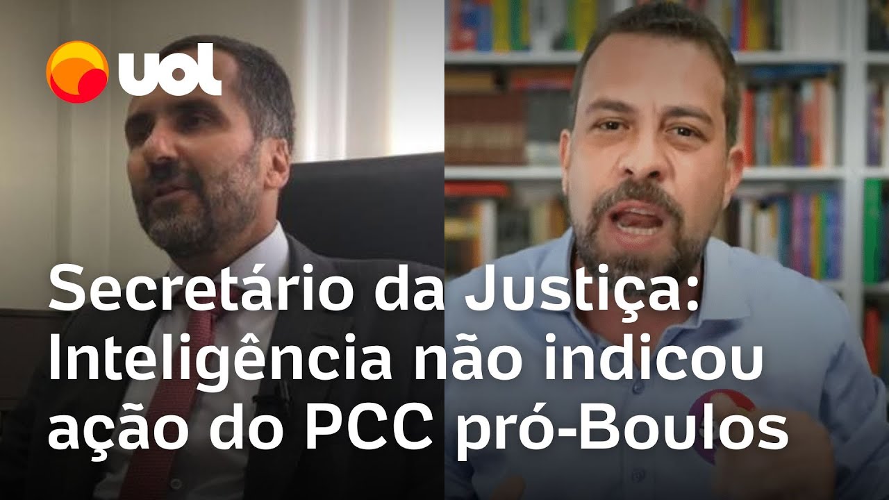 Secretário da Justiça diz que órgãos de inteligência não indicaram ação do PCC pró-Boulos