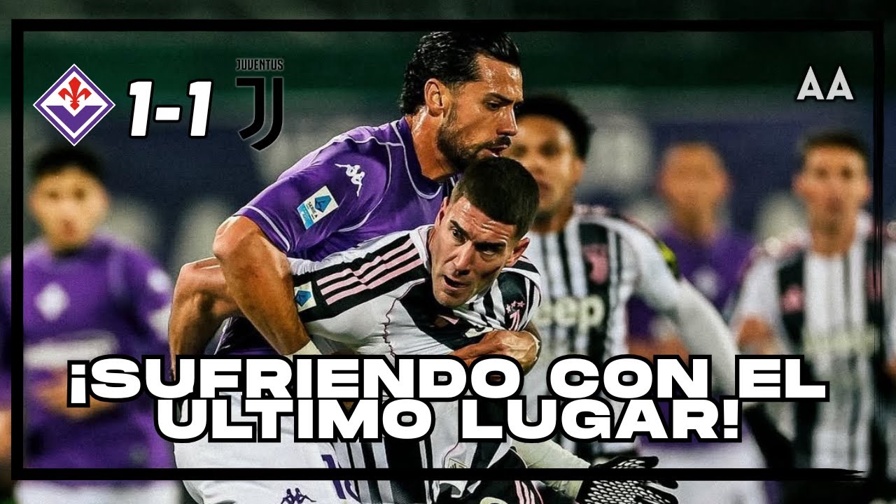 ¡La Juve deja ir puntos! Siguen pasando los Técnicos pero no hay un CAMBIO verdadero