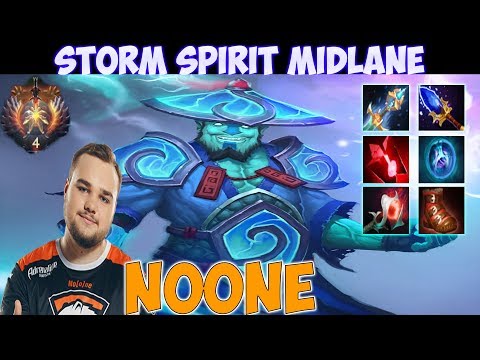 Noone - Storm Spirit Midlane | Top Rank Pro Gameplay - Dota 2