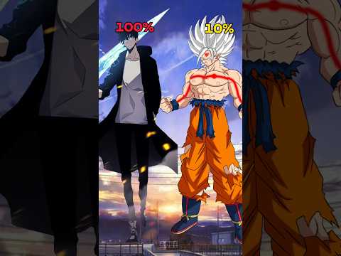 Omni God Goku Vs Jinwoo / who is strongest #dragonballsuper #sololeveling