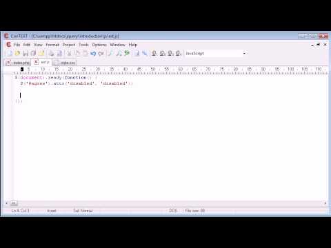 jQuery Tutorial 1 Introduction to jQuery