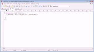 jQuery Tutorial - 90 - Enabling checkbox after scrolling