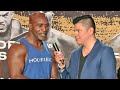 EVANDER HOLYFIELD'S FINAL WORDS TO VITOR BELFORT AFTER WEIGH-IN